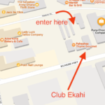 Map to Club Ekahi